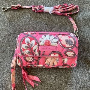 Vera Bradley Wallet Wristlet in Blush Pink